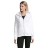 Sudadera con capucha y cremallera de mujer Spike