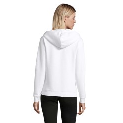 Sudadera con capucha y cremallera de mujer Spike