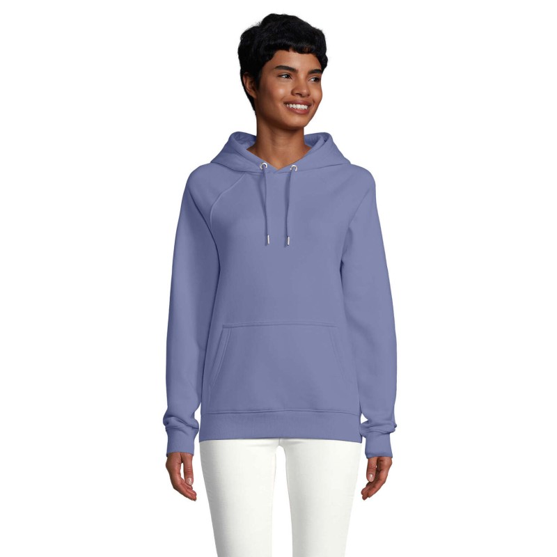 Sudadera con capucha de algodón orgánico Stellar