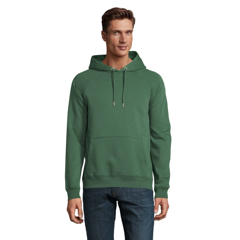 Sudadera con capucha de algodón orgánico Stellar