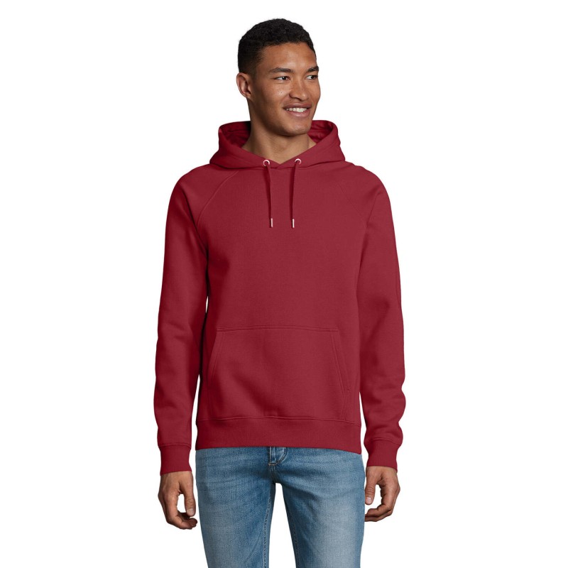 Sudadera con capucha de algodón orgánico Stellar