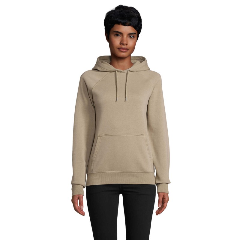 Sudadera con capucha de algodón orgánico Stellar