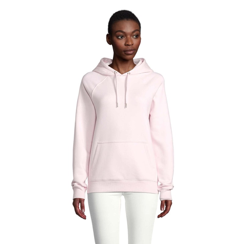 Sudadera con capucha de algodón orgánico Stellar
