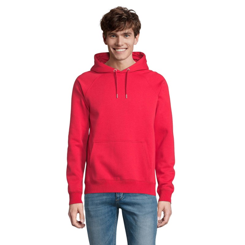 Sudadera con capucha de algodón orgánico Stellar