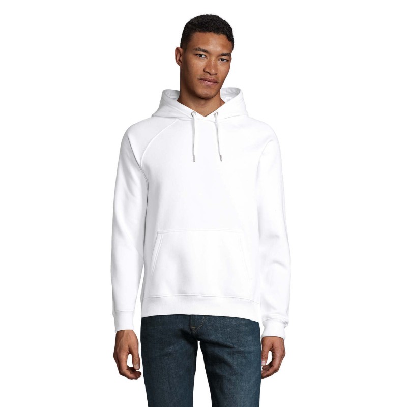 Sudadera con capucha de algodón orgánico Stellar