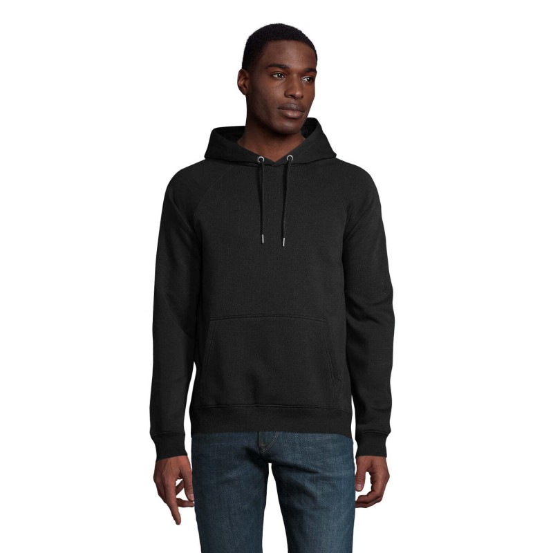 Sudadera con capucha de algodón orgánico Stellar