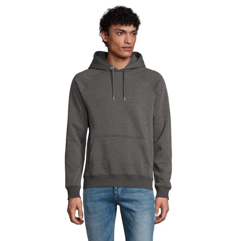 Sudadera con capucha de algodón orgánico Stellar