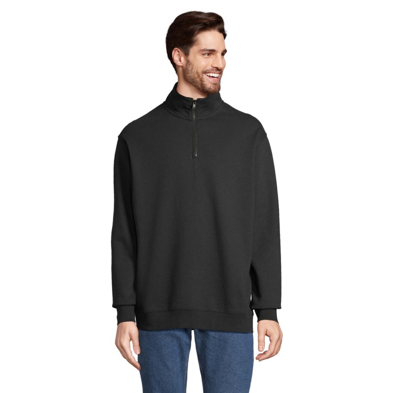 Sudadera con cuello alto y cremallera Conrad