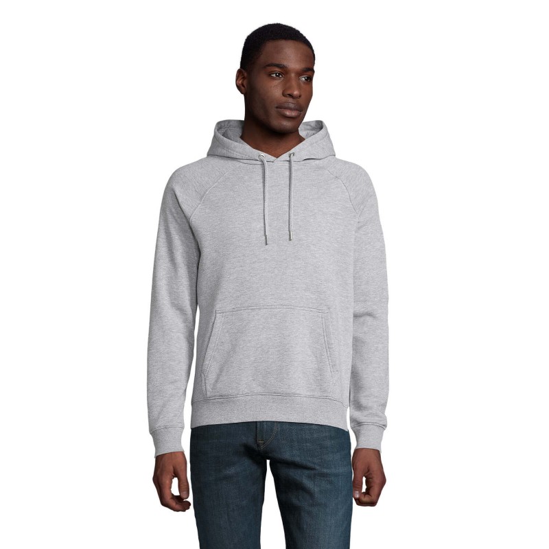 Sudadera con capucha de algodón orgánico Stellar