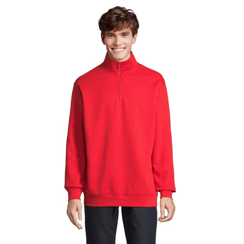 Sudadera con cuello alto y cremallera Conrad
