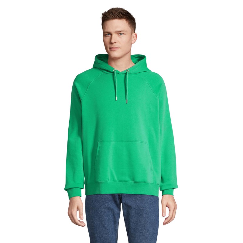 Sudadera con capucha de algodón orgánico Stellar