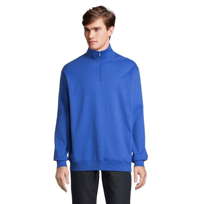 Sudadera con cuello alto y cremallera Conrad