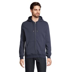 Sudadera con capucha y cremallera Calipso