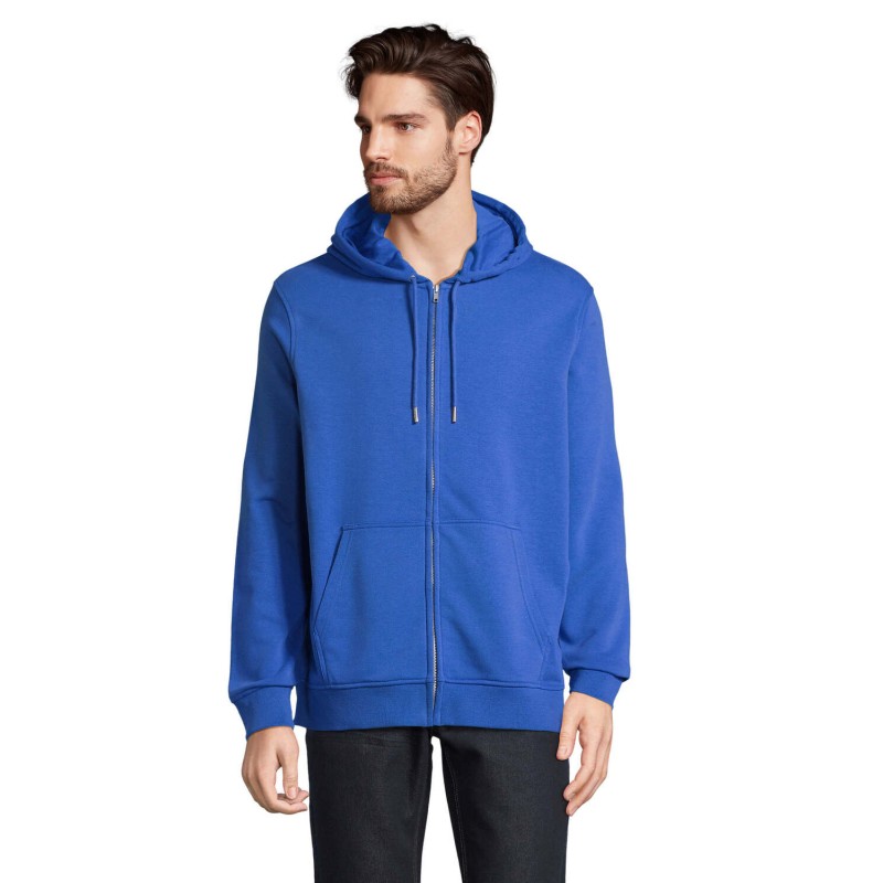 Sudadera con capucha y cremallera Calipso
