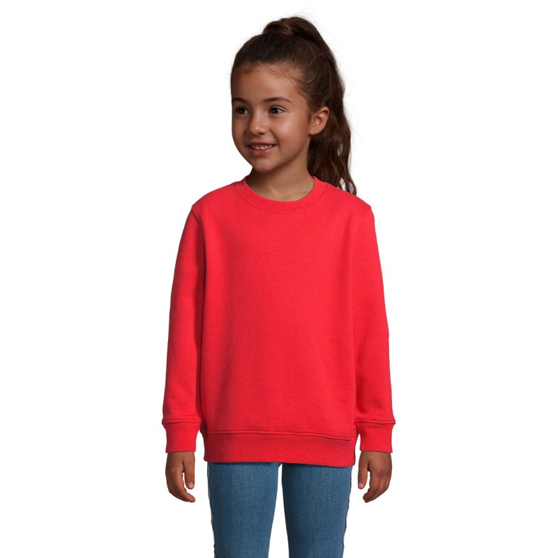 Sudadera infantil de cuello redondo Columbia