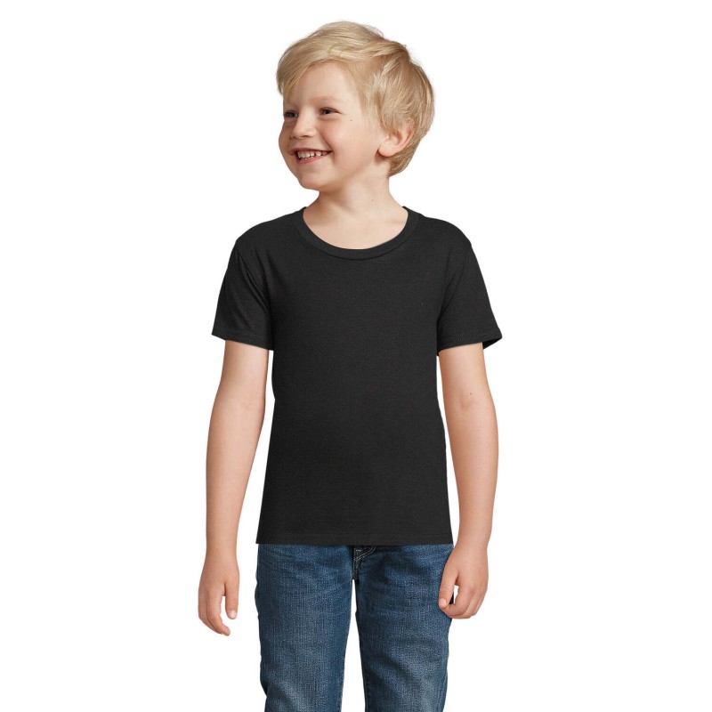 Camiseta infantil de algodón orgánico Pioneer