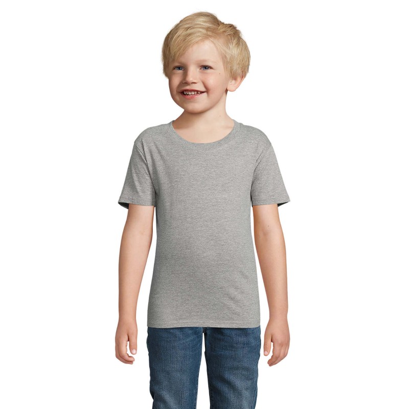 Camiseta infantil de algodón orgánico Pioneer