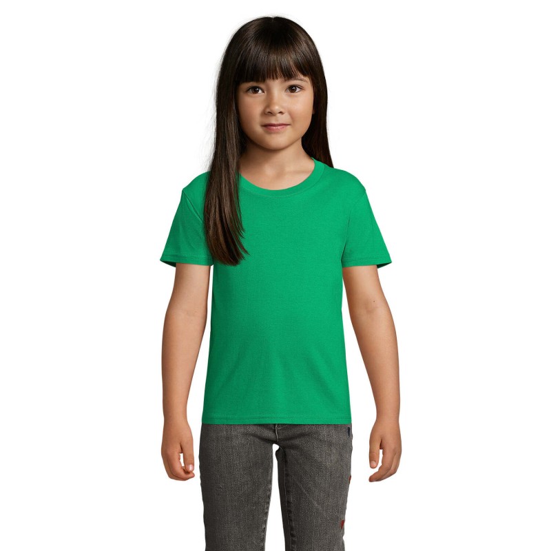 Camiseta infantil de algodón orgánico Pioneer