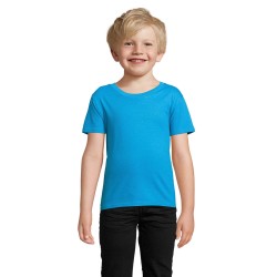 Camiseta infantil de algodón orgánico Pioneer
