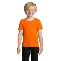 Camiseta infantil de algodón orgánico Pioneer