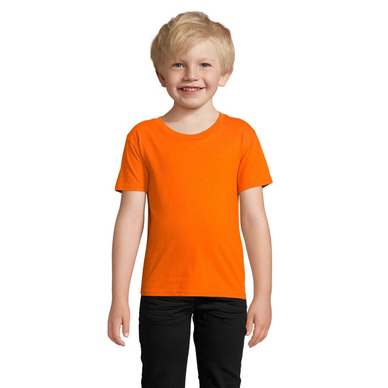 Camiseta infantil de algodón orgánico Pioneer