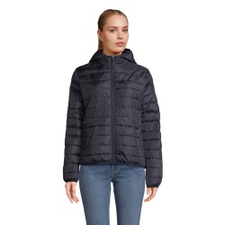 Chaqueta acolchada con capucha de mujer Stream Hooded
