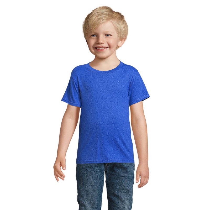 Camiseta infantil de algodón orgánico Crusader