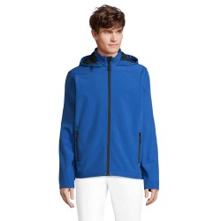 Chaqueta softshell con capucha de hombre Race Hooded