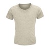 Camiseta infantil de algodón orgánico Crusader