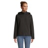 Chaqueta softshell con capucha de mujer Race Hooded