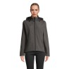Chaqueta softshell con capucha de mujer Race Hooded