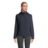 Chaqueta softshell con capucha de mujer Race Hooded