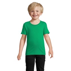 Camiseta infantil de algodón orgánico Crusader