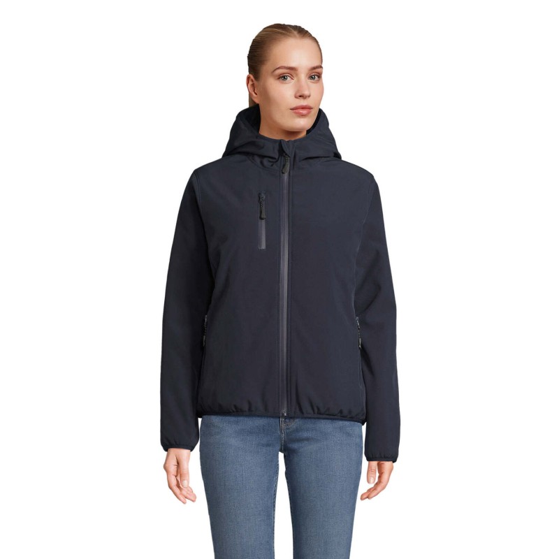 Parka softshell acolchada de mujer Falcon Padded