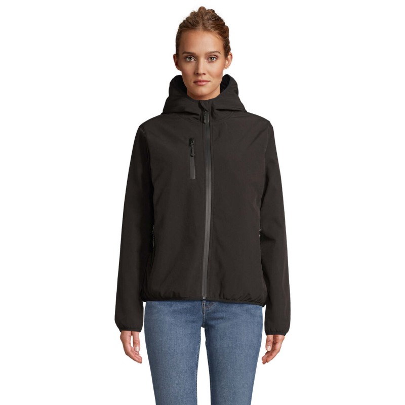 Parka softshell acolchada de mujer Falcon Padded