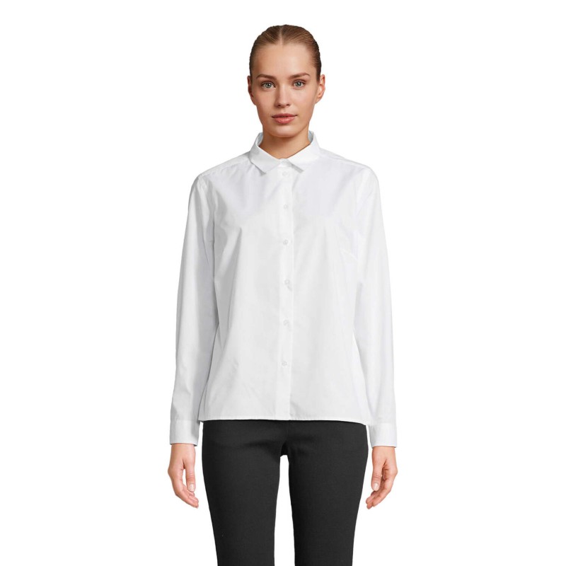 Camisa de popelina de mujer Bailey