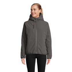 Parka softshell acolchada de mujer Falcon Padded
