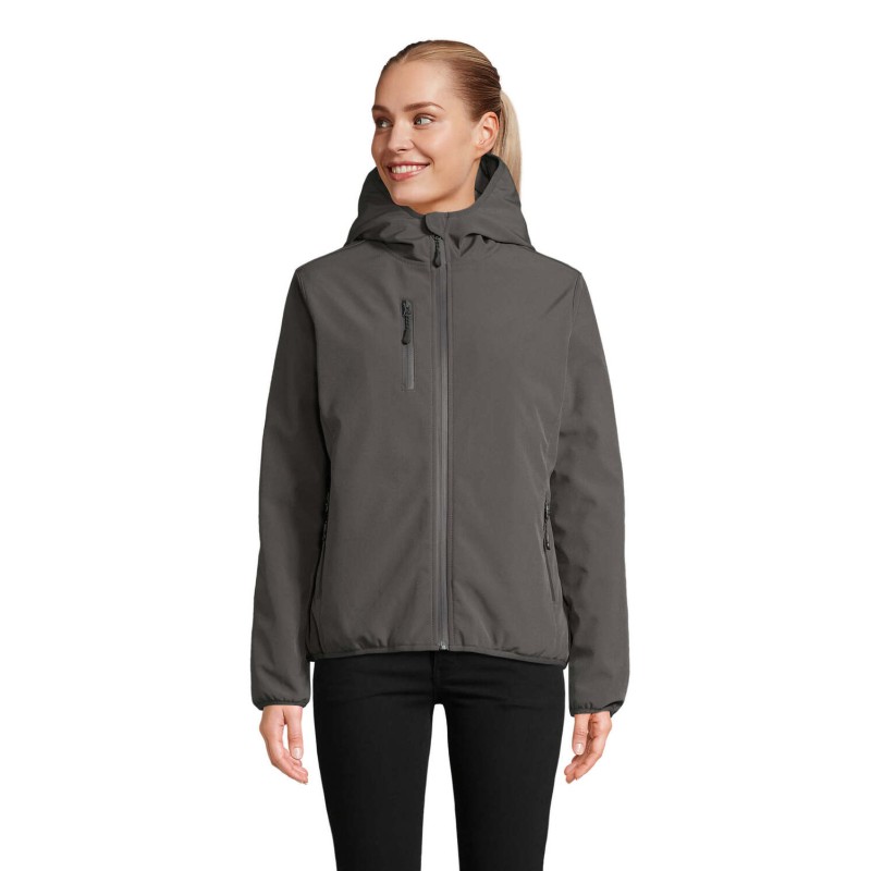 Parka softshell acolchada de mujer Falcon Padded
