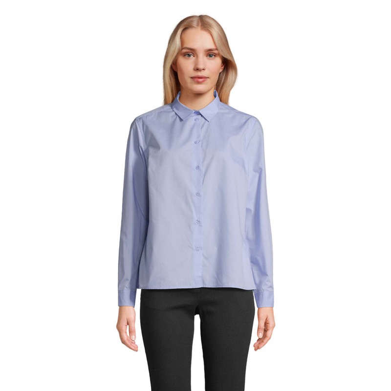 Camisa de popelina de mujer Bailey