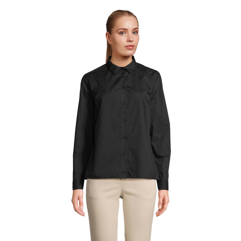 Camisa de popelina de mujer Bailey