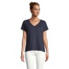 Camiseta de cuello en V de mujer Regent V