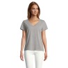 Camiseta de cuello en V de mujer Regent V