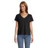 Camiseta de cuello en V de mujer Regent V