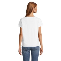 Camiseta de cuello en V de mujer Regent V