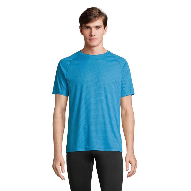 Camiseta técnica de manga raglán Vortex