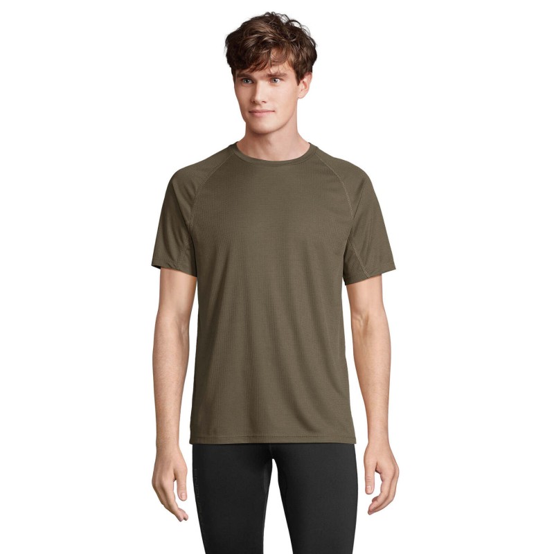 Camiseta técnica de manga raglán Vortex