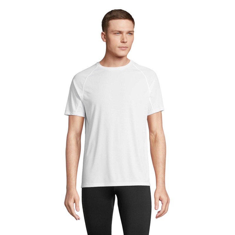 Camiseta técnica de manga raglán Vortex