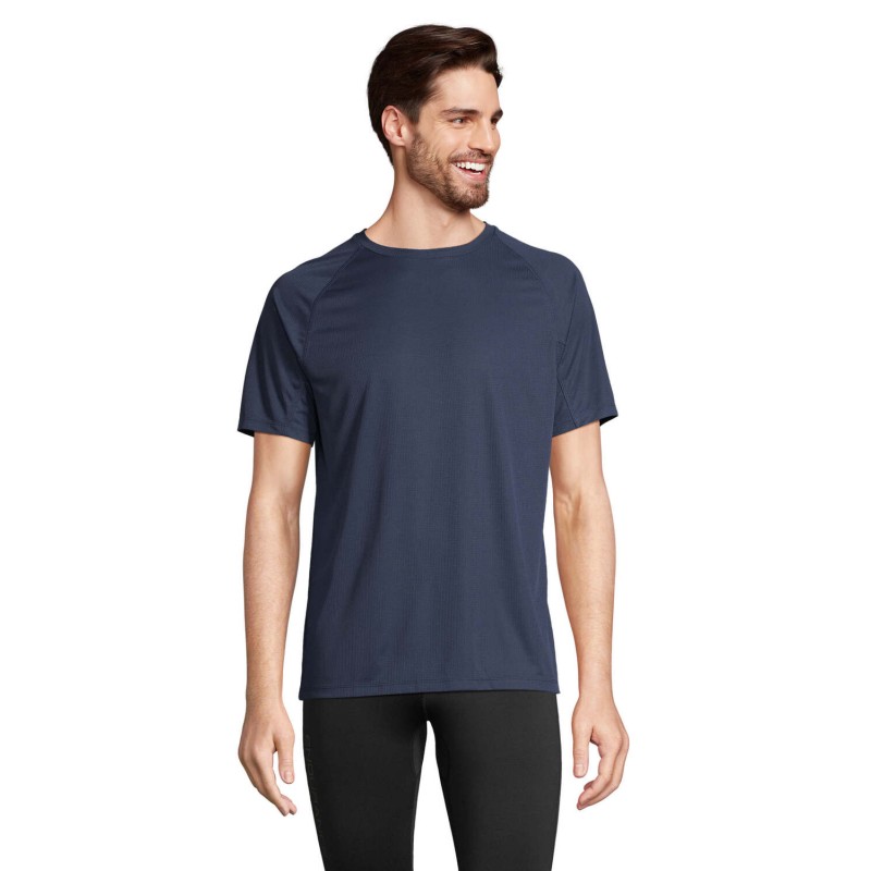 Camiseta técnica de manga raglán Vortex