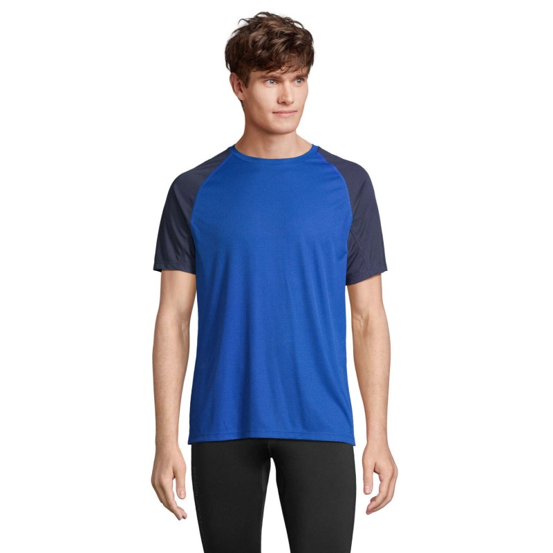 Camiseta técnica de manga raglán Vortex