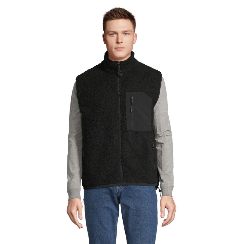 Chaleco sherpa unisex Fury BW